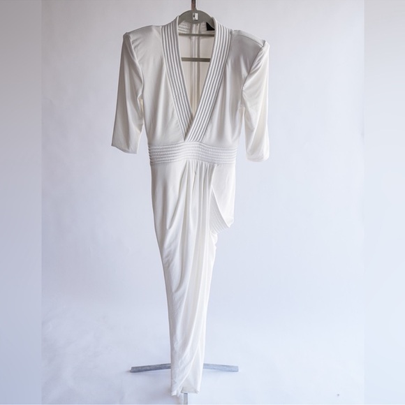 NWOT ZHIVAGO White Evening Gown - Picture 2 of 12